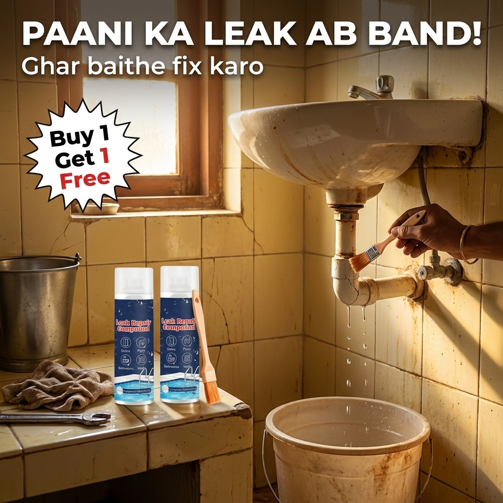 Waterproof Leak Repair Compound with Brush | 🔥Buy 1 Get 1 Free🔥