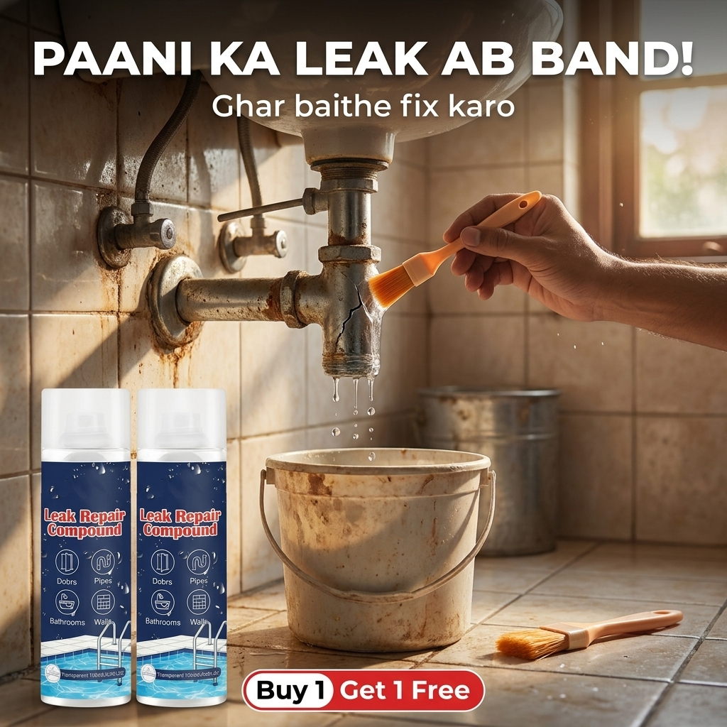 Waterproof Leak Repair Compound with Brush | 🔥Buy 1 Get 1 Free🔥